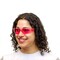 Bison Life Keystone, Safety Glasses, Anti-Scratch, Pink & Gray Lens, Frameless, 12 PK BL-KSSG1-CLCT-PGY-12 - alternate 7